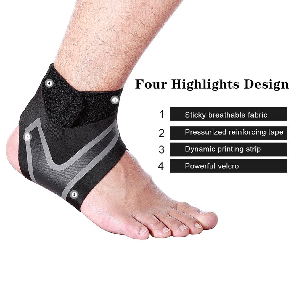1 Protector de tobillo protectores de tobillo Anti-giro calcetines de muñeca escalada tobillo Fitness Seguridad al aire libre deportes previenen los esguinces