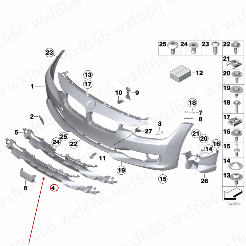 Front bumper ventilation net Lower net Intake grille F35b mw316LIFront bumper air intake Air inlet network Decorative wind net
