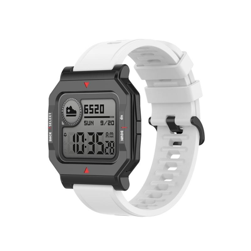 Sport Siliconen Band Voor Huami Amazfit Neo Smart Horloge Polsbandje Polsbandje Armband Zachte Siliconen Band Voor Amazfit Neo
