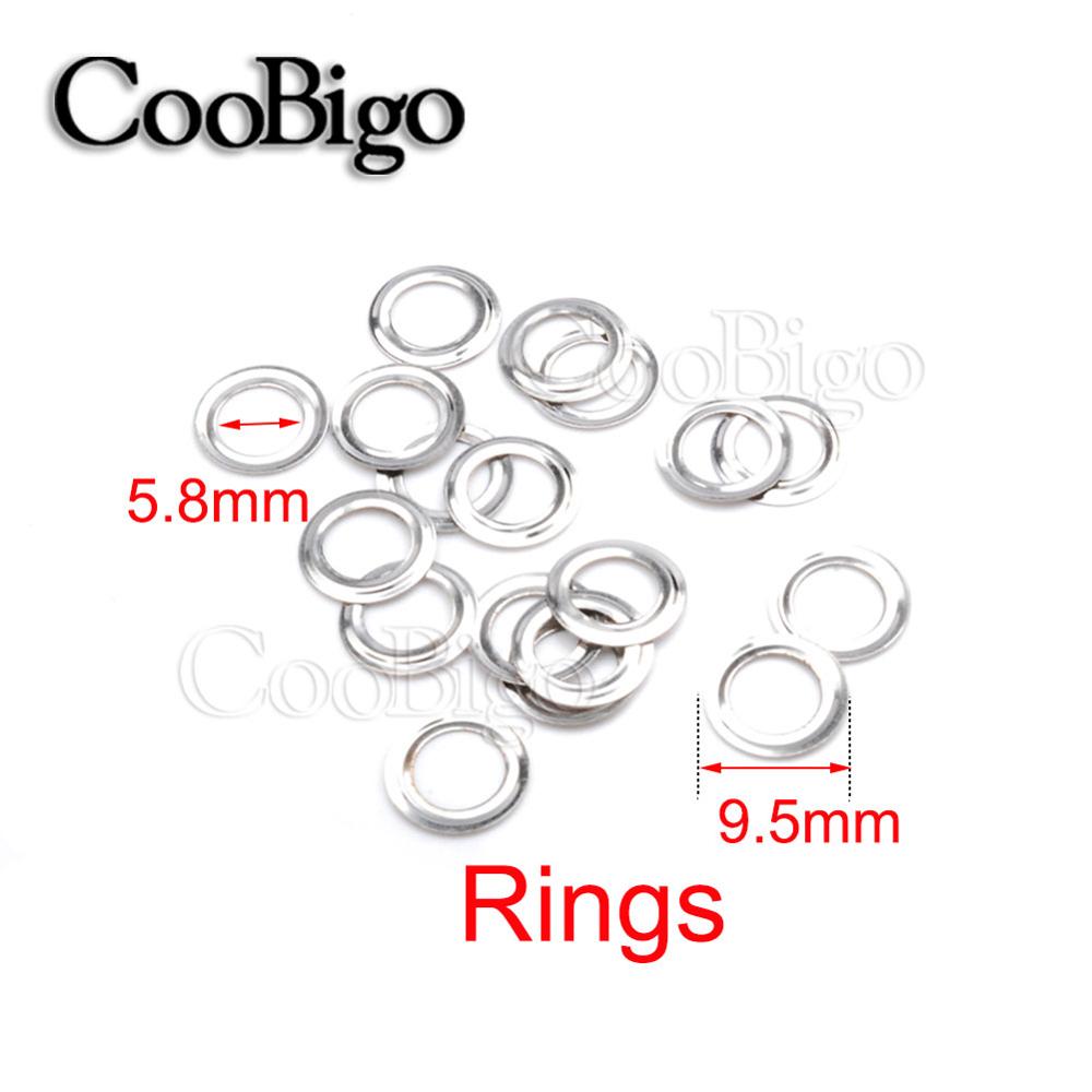 100 Uds. Ojales de Metal con flores para tela, ropa, costura, zapatos, cinturón, gorra, bolsa, álbum de recortes, cuero, accesorios DIY, agujero de 5mm: Zinc envejecido