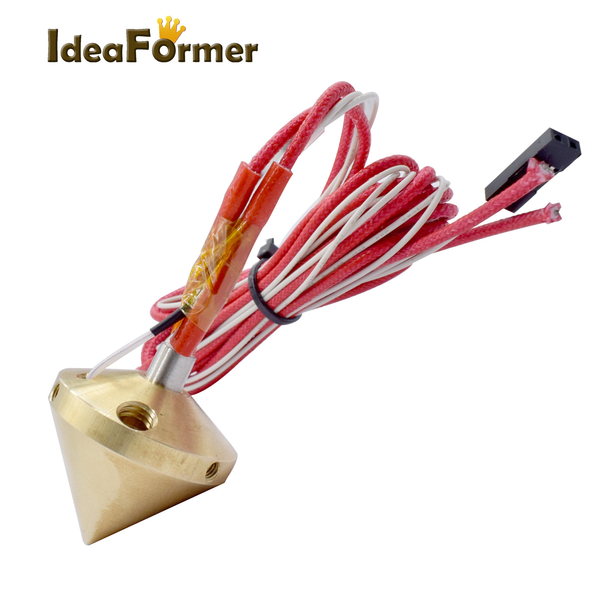 3 in 1 out Brass Diamond 0.4mm 1.75mm Nozzle Extruder Multi V6 12V/24V Bowden Extrusion Remote Hotend 3D Printer Parts