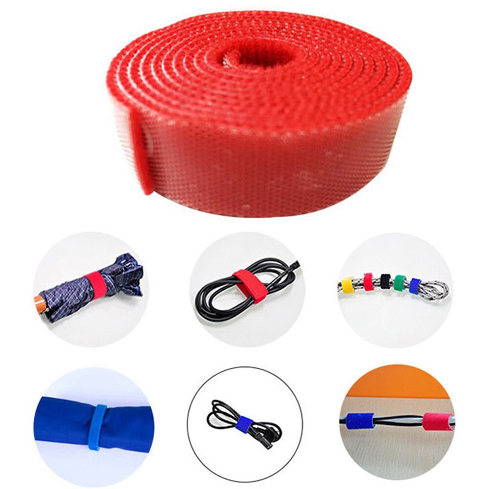 1m Stretch Tie Tape Hand Tying Multipurpose Plant Ribbon Garden Tool Nursery Roll Bind Stem Strap DIY Cutting Self Adhesive