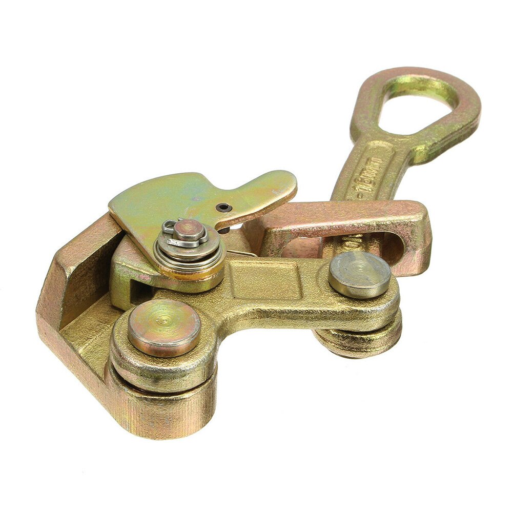 Serrage 1 tonne pince 2.5-16mm Mini câble métallique havre anti-dérapant électricité en acier au carbone mâchoire outil câble poignée tirant