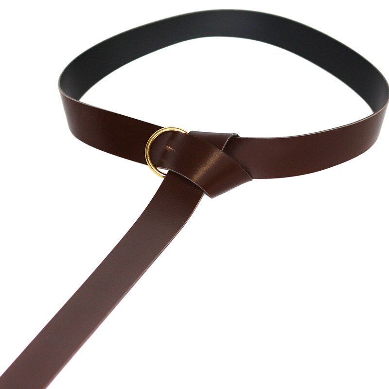 Bolso Medieval con cinturón vikingo para hombre y mujer, billetera de cuero, Steampunk, caballero, Pirata, accesorio de engranaje antiguo, Cosplay, adulto: brown belt