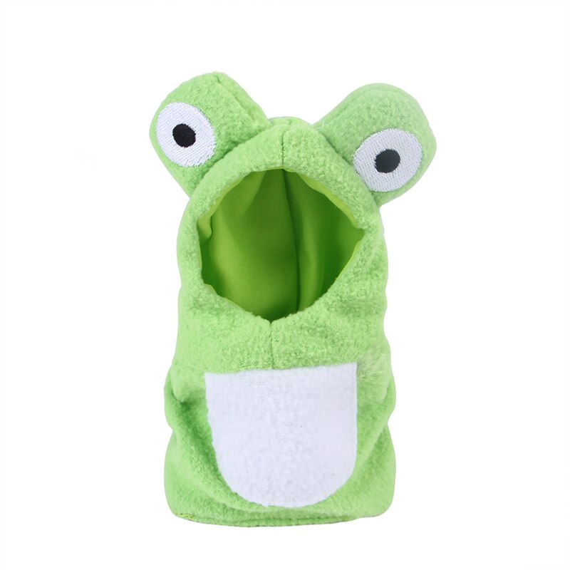 Ropa de invierno para aves, abrigo cálido con capucha para loros, periquito, cacatúa, Disfraces para fiestas, accesorios para fotos, X2, 10 Uds.