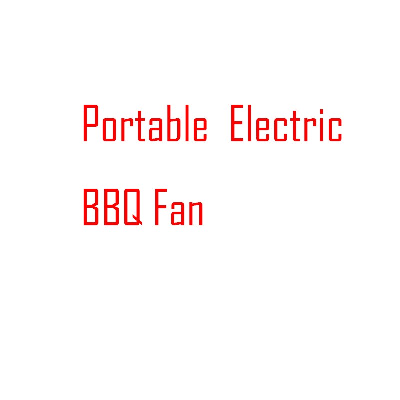 Outdoor Barbecue Draagbare Handheld Elektrische Bbq Ventilator Air Blower Bbq Gereedschap