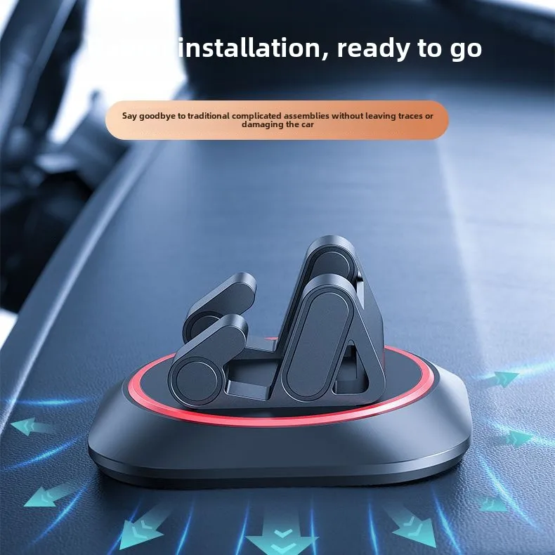 Rotating Mobile Phone Car Holder for In-car Navigation Special Car Center Console Support 2024 Car Anti-slip Mat