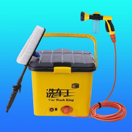 Portable electric car wash Automatic Car Washing Equipment 30L homeuse car washer 12V 50W tornador high pressure washer: XCW30C