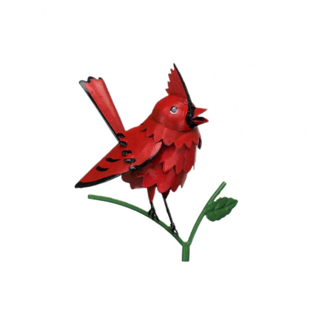 Handsider Realistische papegaaiensculptuur, hars hangende papegaaien tuinbeelden levensechte vogelbeeldjes landschapsornament patio tuin gazon beeldje boomdecoratie, buiten tuin muurbeelden (rood Handsider Realistische papegaaiensculptuur, hars hangende papegaaien tuinbeelden levensechte vogelbeeldjes landschapsornament patio tuin gazon beeldje boomdecoratie, buiten tuin muurbeelden (rood