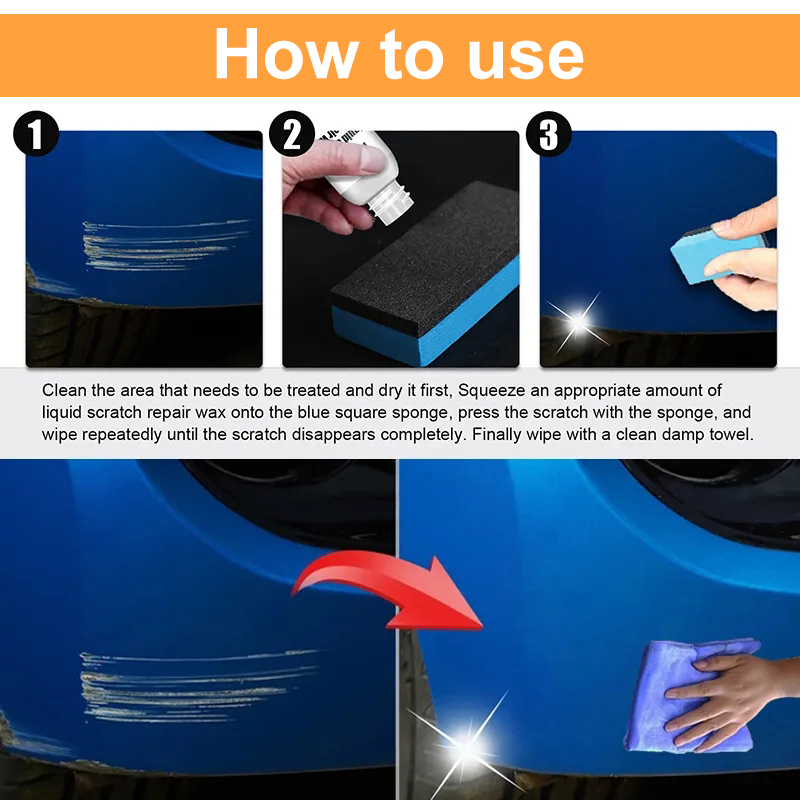 Auto Kras Remover Verf Care Tools Auto Swirl Remover Krassen Reparatie Polijsten Auto Body Slijpen Compound Anti Kras Wax