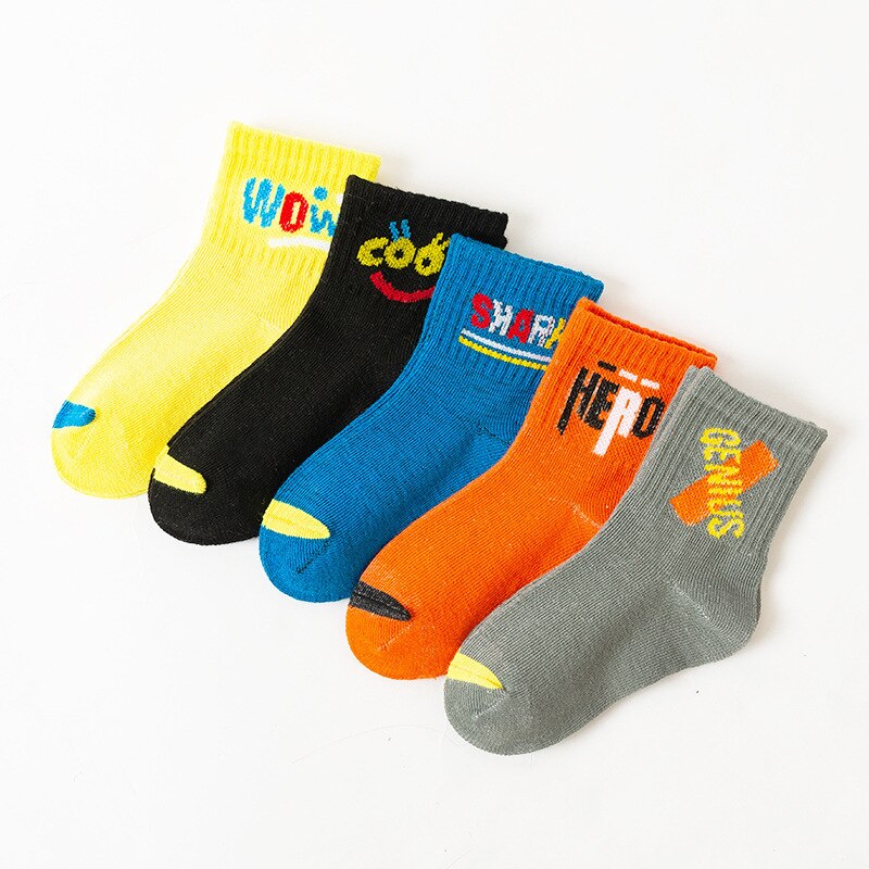 INPEPNOW-Calcetines divertidos de otoño para niños y niñas, de dibujos animados, para la escuela, WZ101,: 3 / 2-3T