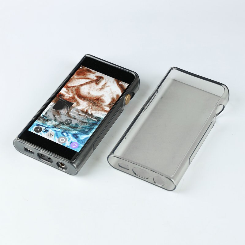 Soft Cover Crystal Tpu Clear Case Voor Shanling M6 M6(21)