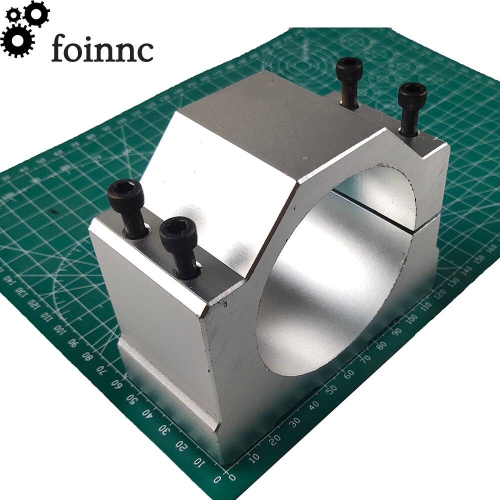 CNC broche montage 80MM support de montage CNC broche moteur montage 0.8KW 1.5KW fraise gravure machine broche
