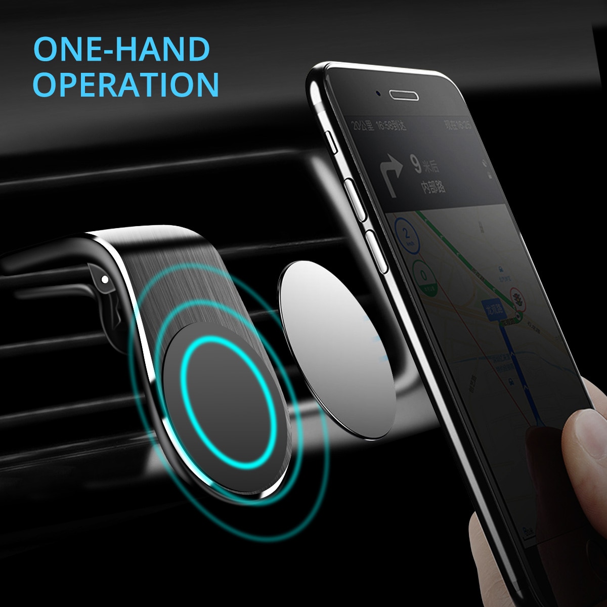 ANMONE Telefon Halfter Magnetische Auto Halfter Halterung Ständer Auto Luft entlüften Clip Magnet Halterung für iPhone 11 Profi Max Samsung xiaomi GPS
