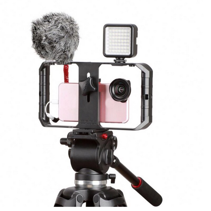Condenser Microphone Camera Video Record Video Micro Mini Mic for Studio PC Phone With Stand