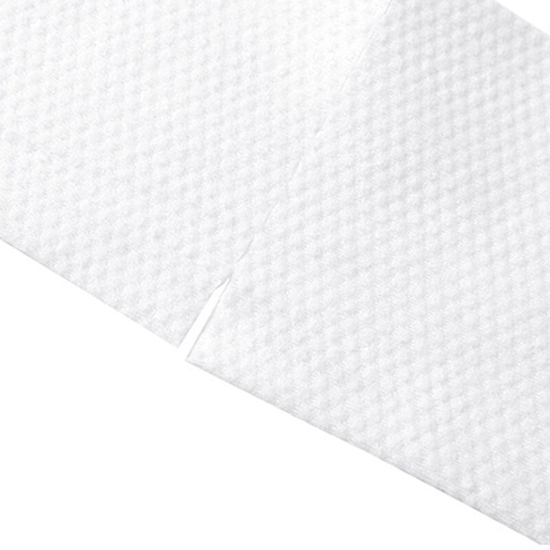 Cara toallita de algodón desechable maquillaje toallitas de algodón almohadillas faciales limpieza papel de rollo de tejido de maquillaje toalla (2 rollos)