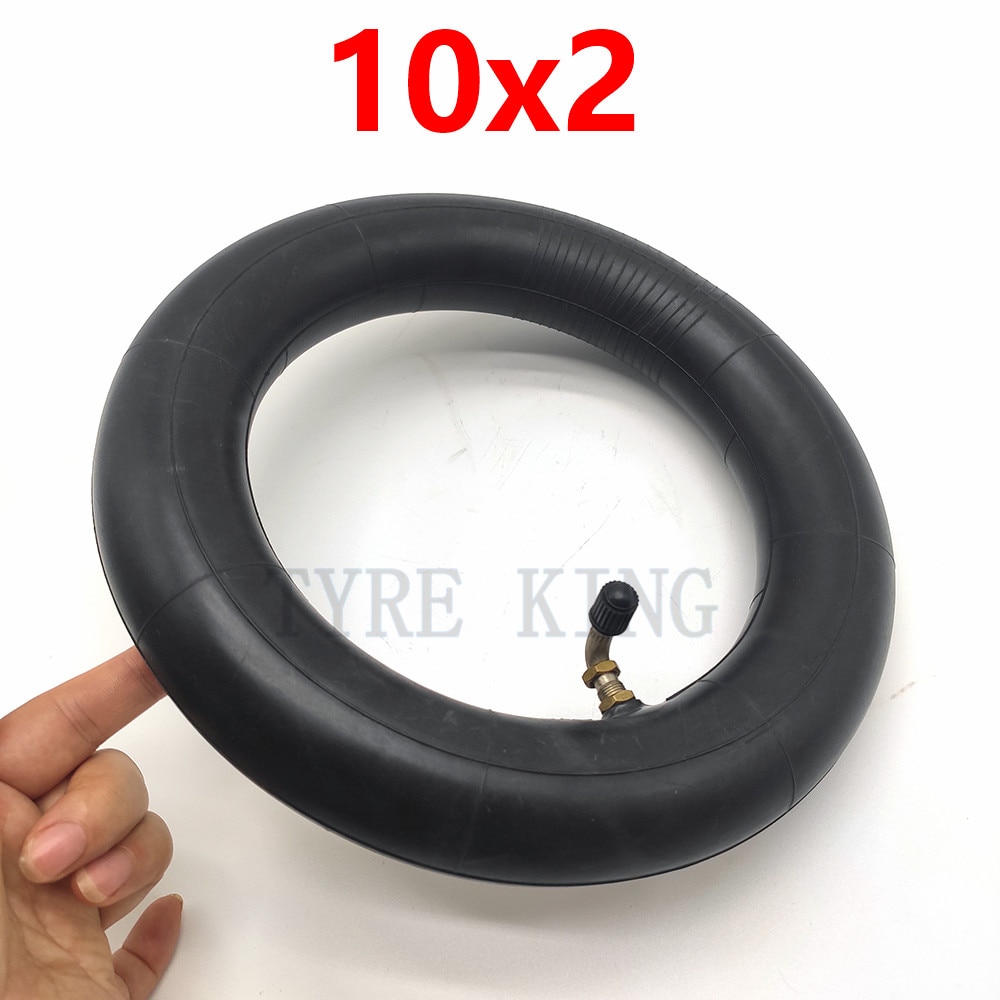 10x2 neumático interior 10*2 tubo interior para Scooter cochecito niños bicicleta Schwinn Roadster triciclo ruedas traseras válvula doblada