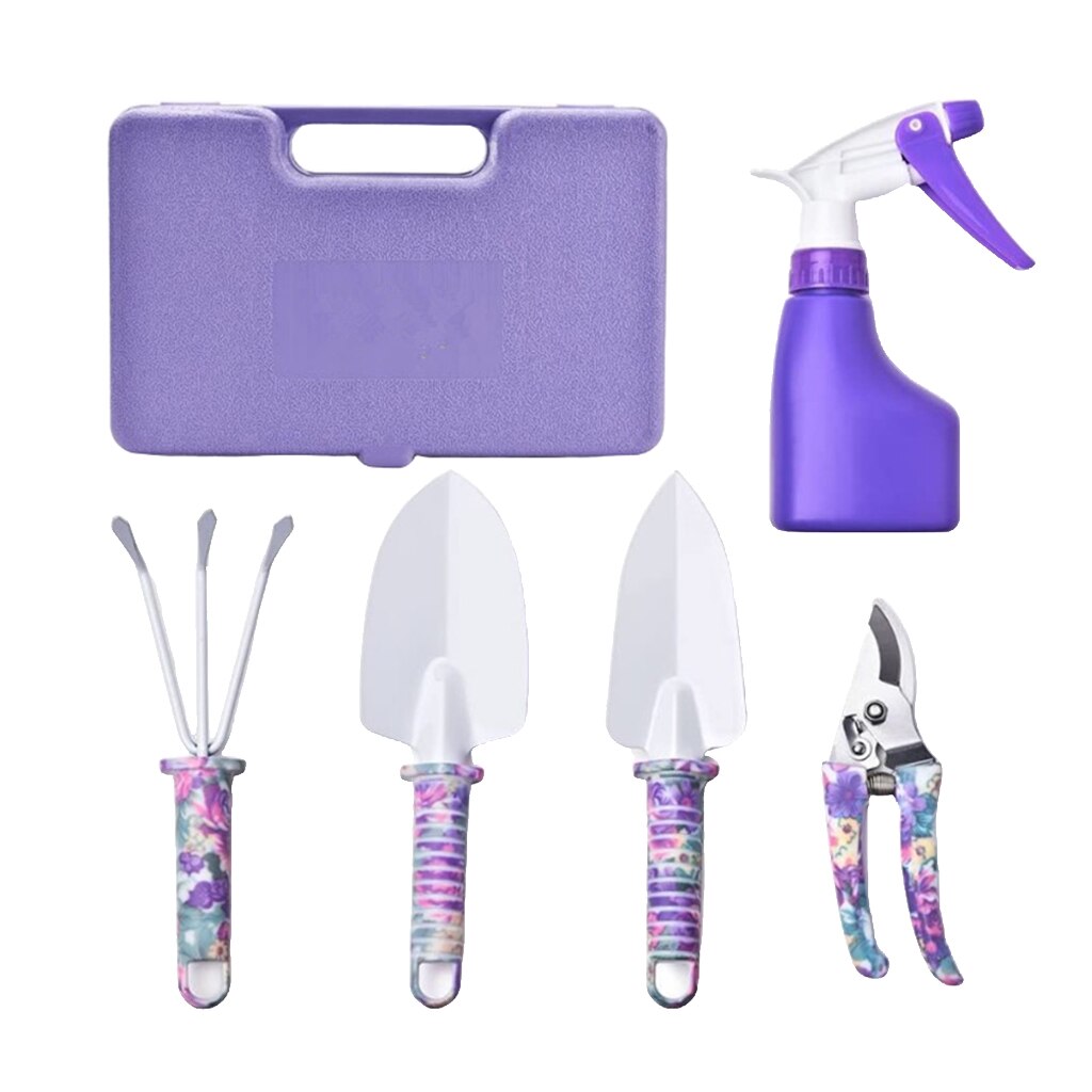 MQHUAYU Tuingereedschapsset, 10 stuks, heavy duty tuingereedschap, tuinset gereedschap voor tuinieren, cadeaus voor vrouwen en mannen
