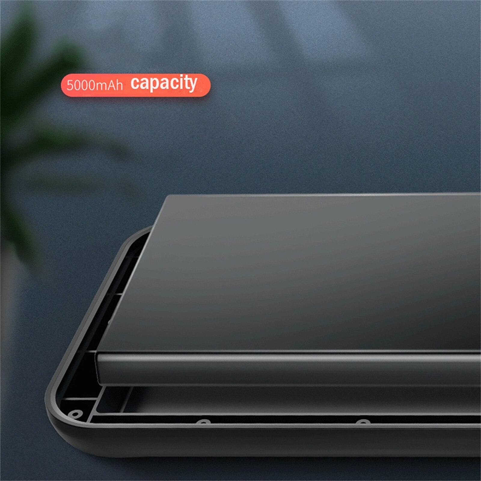For Iphone 12 Pro 6.1inch Battery Case 5000mAh Extended Charger Power Cover For Wireless Charging Battery Magnetic Power Bank