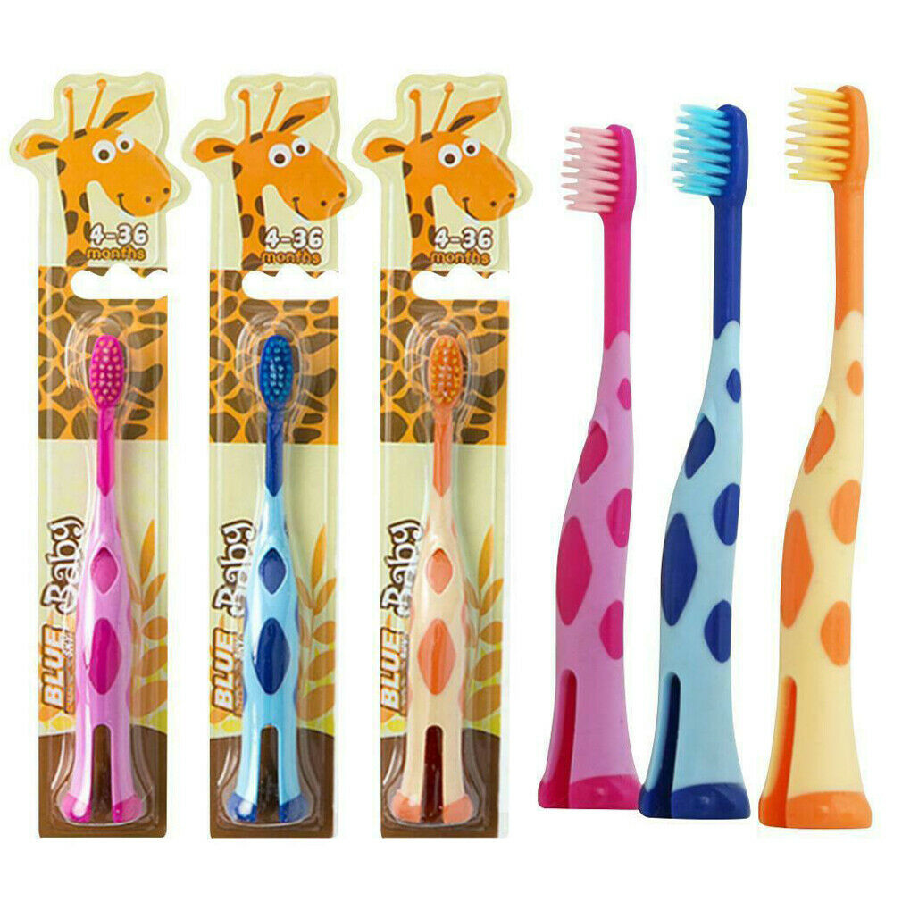 Newest Soft Cute Cartoon Children Anti-skid Effective Toothbrush Kids Teeth Toothbrush Oral Care For 3-12 Years Old