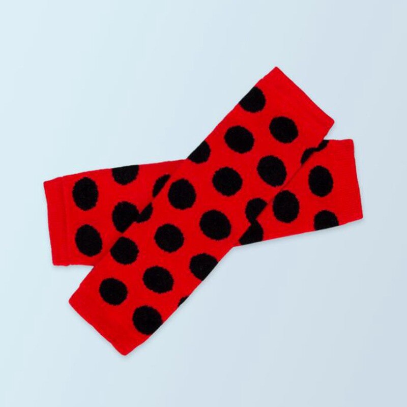 3 pares de calentadores de lunares de para niñas, mallas, calcetines de rodilla, fantasía Infantil, talla gratis de 0 a 3 años