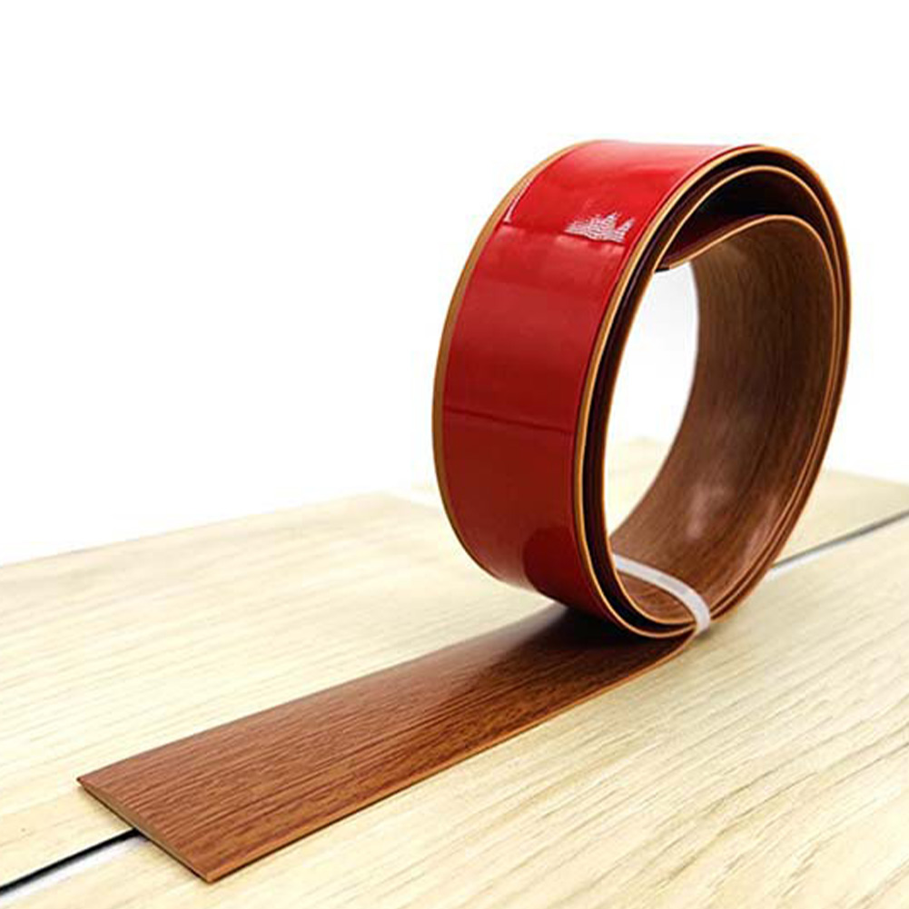 Self Adhesive PVC Flat Floor Transition Strip Laminate Floor Door Divider Strip Adjustable Door Bottom Seal Strip Weatherstrip: pink