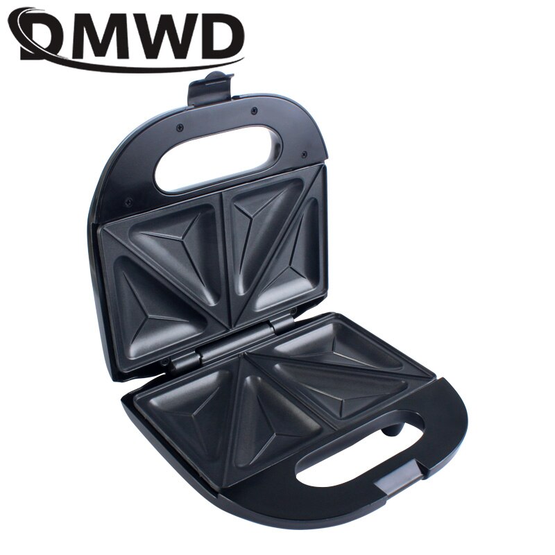 DMWD Multi-function Sandwich Machine Panini Machine Spit Driver Home Omelet Double-sided Heating Breakfast Machine EU US