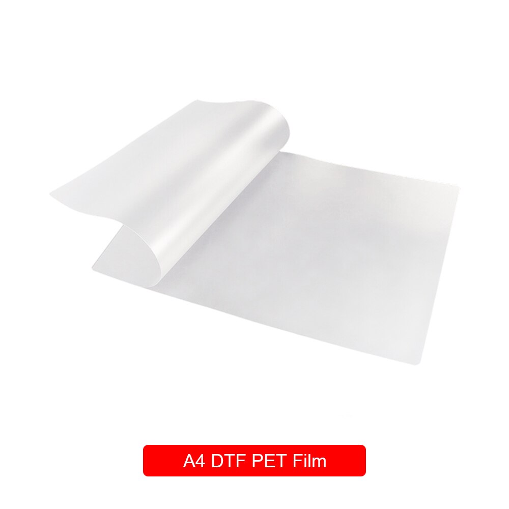 A4 PET Heat Transfer Film DTF Film PET Direct Transfer Film Printing And Transfering For DTF Tshirt Cloth Printer DTF Print Film: Default Title