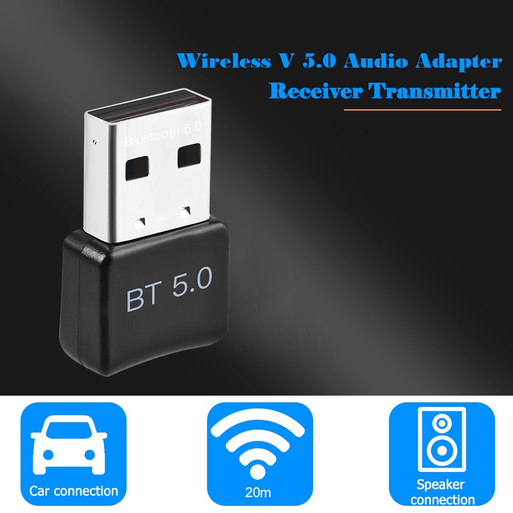 Bluetooth Adapters Dongle Draadloze Muziek Usb Ontvanger Zenders Kantoor Zorgzame Computer Benodigdheden Voor Pc Speaker