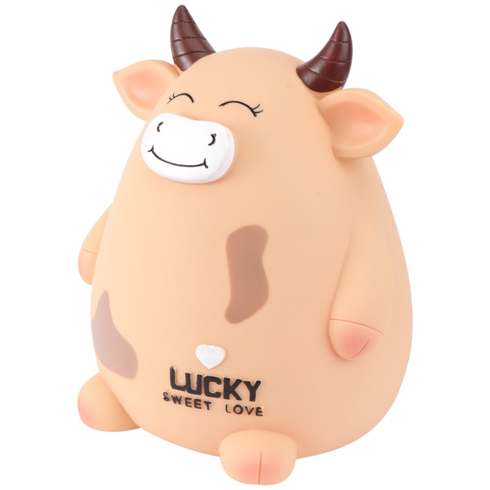 1Pc Small Saving Pot Lovely Saving Jar Cartoon Saving Pot for Decor