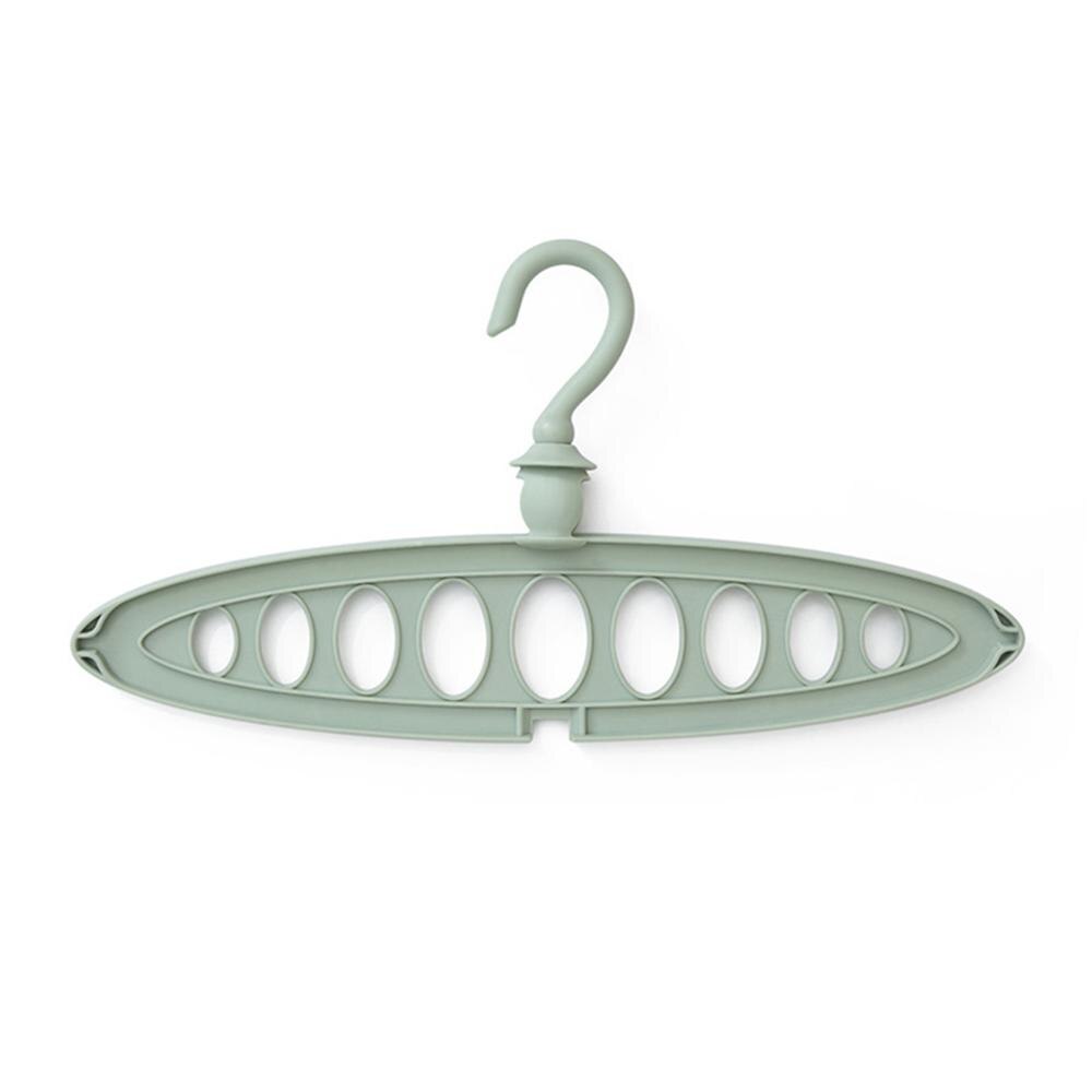Multi-port Support Circle Clothes Hangers Clothes Drying Racks Multifunction Plastic Scarf Clothes Hanger Storage Rack