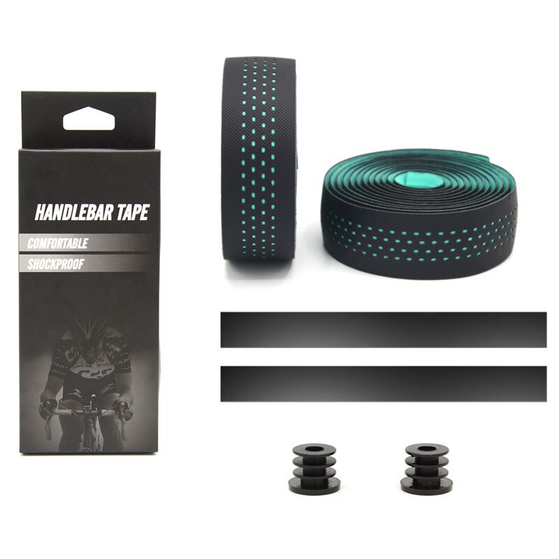 Dode Vlieg Fiets Bandjes Hoeken Strapping Pu Leer Bar Bandjes Road Stuur Bandjes Ademend En Zweet-Absorberende Bar Bandjes: Bianchi