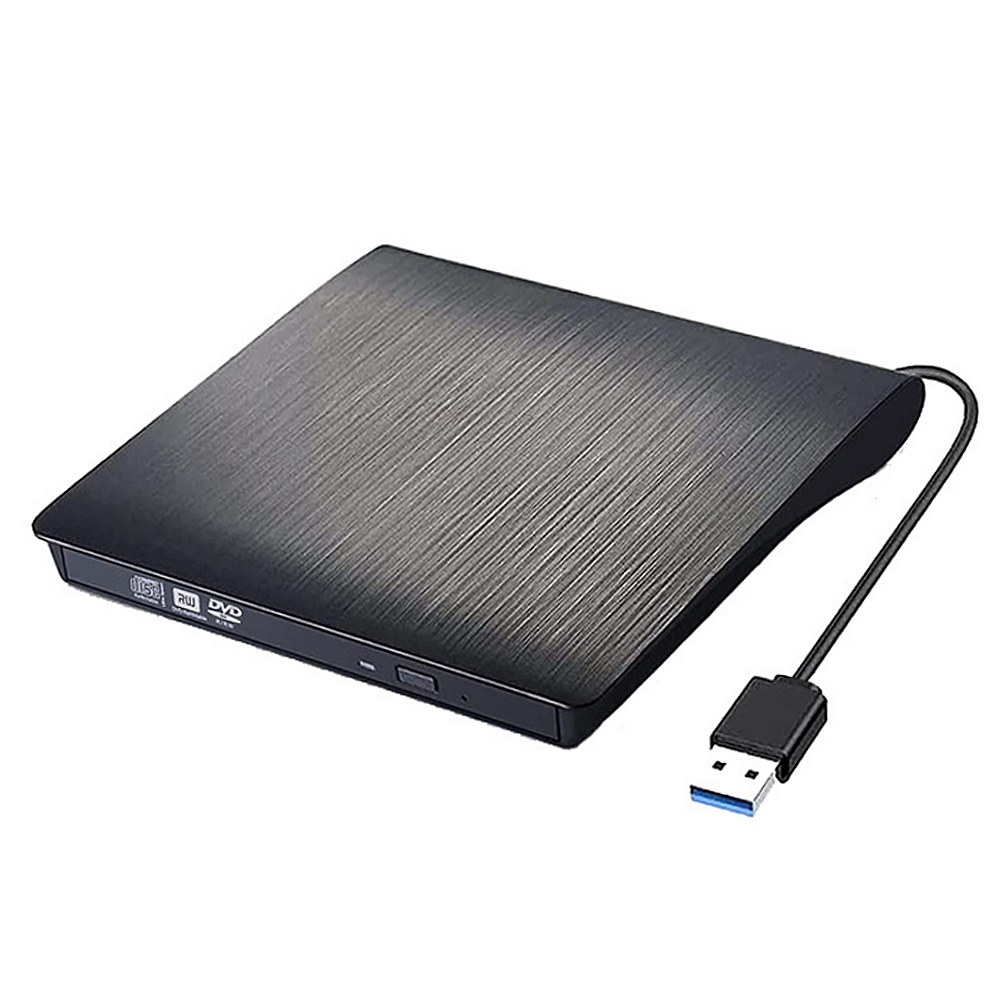 Caja de unidad óptica USB 3,0 tipo C, DVD externo, CD, ROM, escritor ODD, lector, reproductor, unidad óptica, funda para PC y portátil: LIGHT BLUE