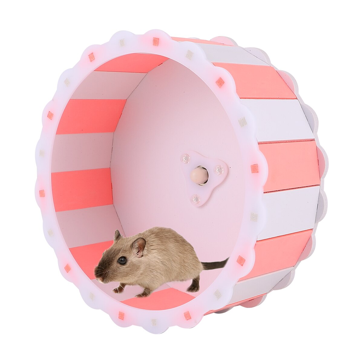 Hamster Wheel Toy Plastic Pet Exercise Running Wheel Silent Device