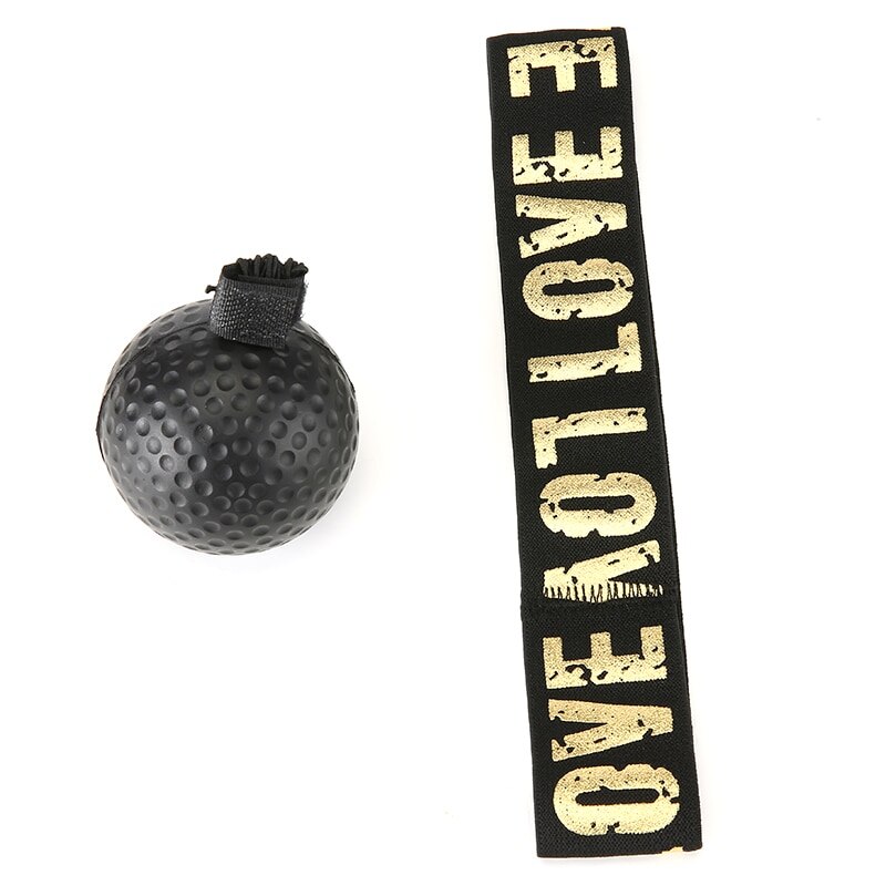 Boxing Reflex Speed Punch Exercise Fighting Ball + Headband Boxer Raising Reaction Speed Training Punch Equipment Accessories