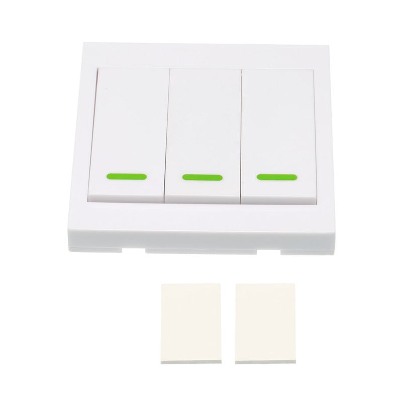Trådløs fjernsender sticky rf tx smart home til stue soveværelse 433 mhz 86 vægpanel fungerer med sonoff rf/rfr 3