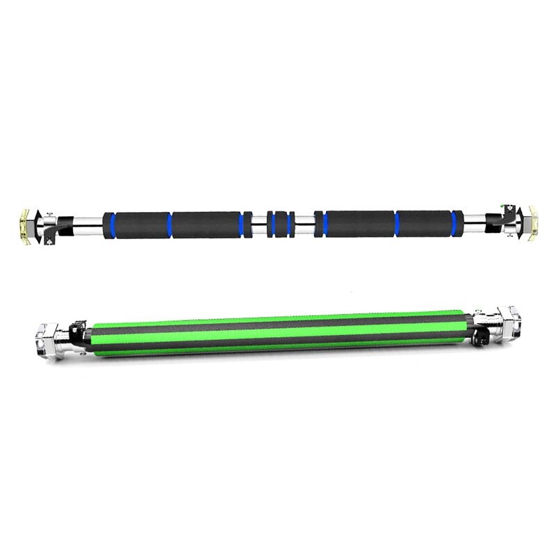 -Pull Up Bar Door Frame ,Adjustable Door Horizontal Bar Fixed Buckle Home Workout Gym Pull Up Training Bar Sport
