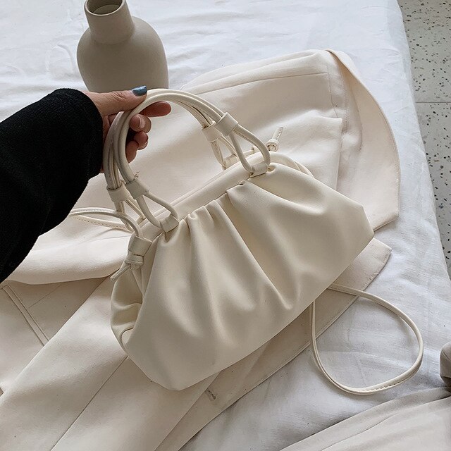 Cuoio DELL'UNITÀ di ELABORAZIONE piccolo Borsa Con Tracolla Per Le Donne 2020 di Spalla della signora Borse Da Viaggio Femminile Croce Corpo Borsa Elegante Sacchetto di Mano: White big