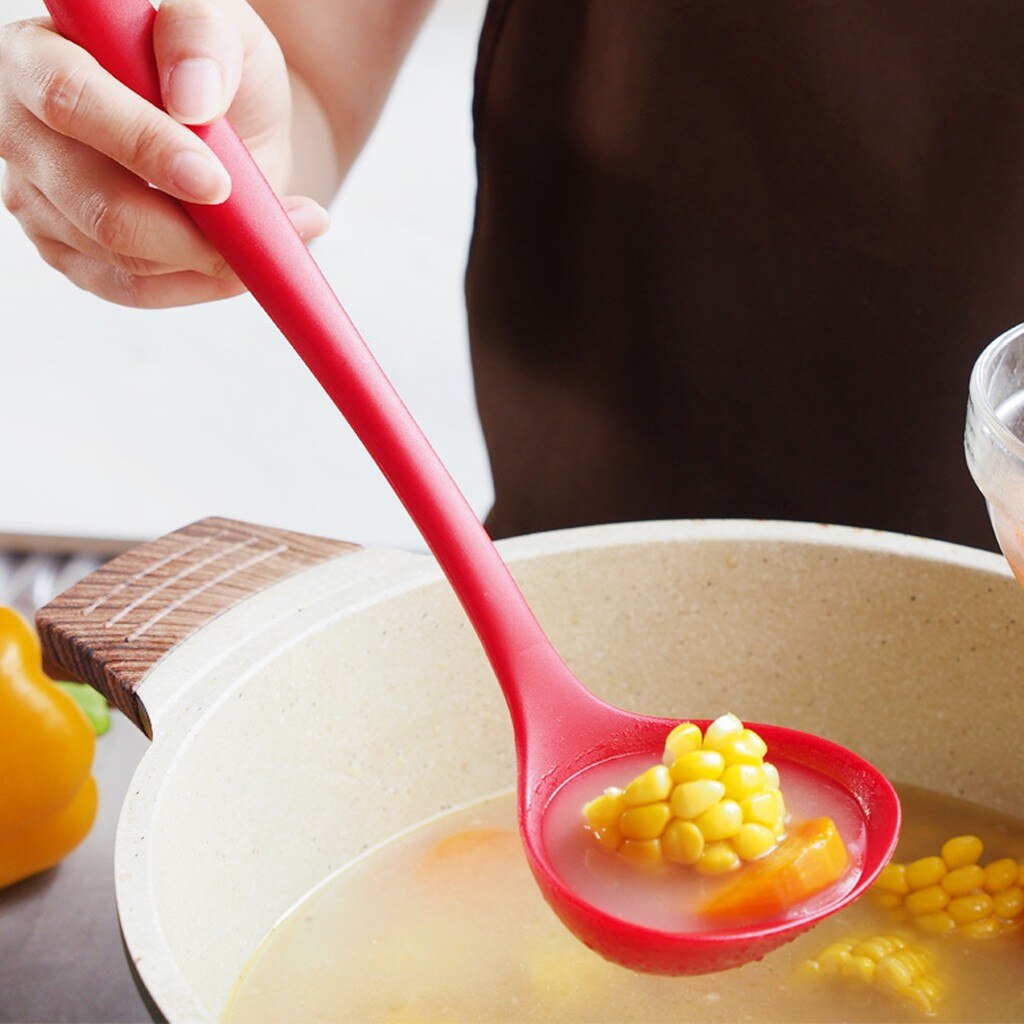 Silicone Cooking Kitchen Utensil Set Kitchen Tool Cookware Shovel Colander frying spoon rice spoon egg beater food clip