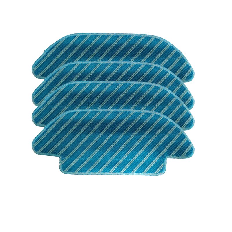 Filtros Hepa, paño de mopa, reemplazo de cepillo lateral para Cecotec Conga Series 4090, piezas de limpiador al vacío: mop