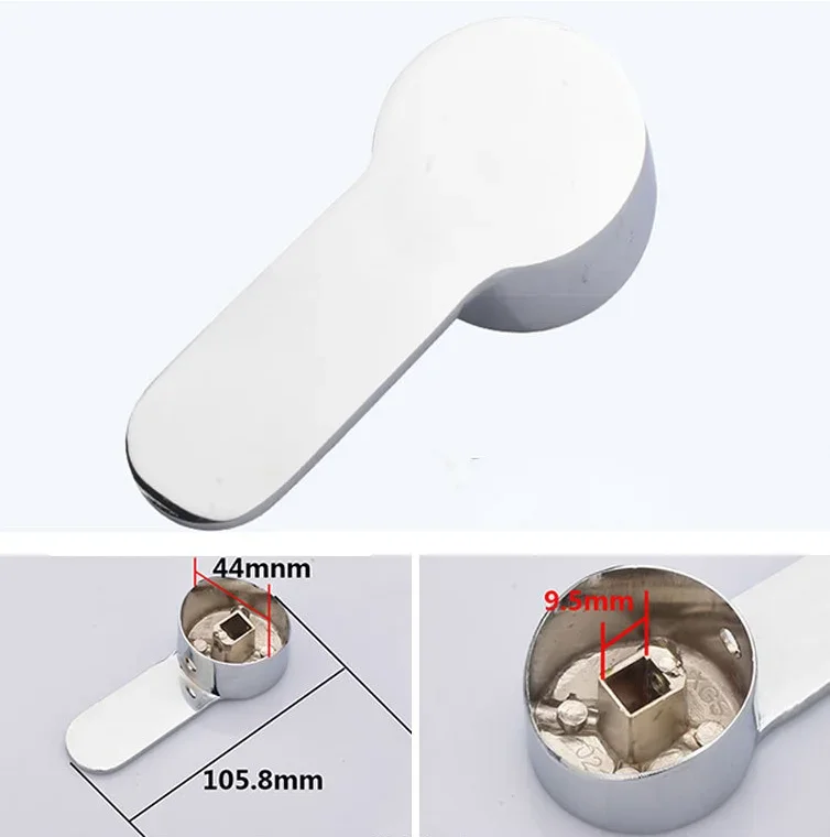 Grifo de baño frío y , accesorios de manija para grifo de lavabo, accesorio de manija, accesorio de manija de ducha para fregadero de cocina