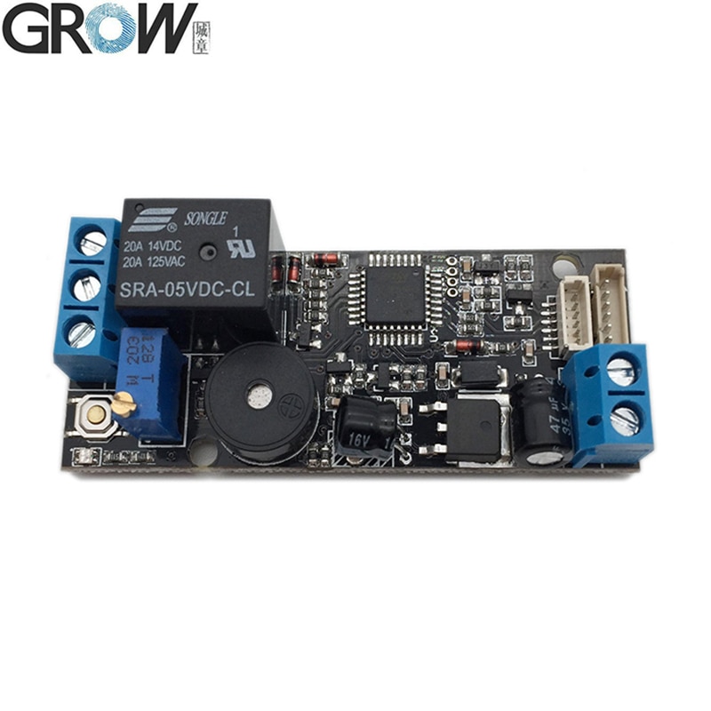 GROW K202+R307 DC12V Low Power Consumption Fingerprint Recognition Access Control System+R307 Optical Fingerprint Sensor
