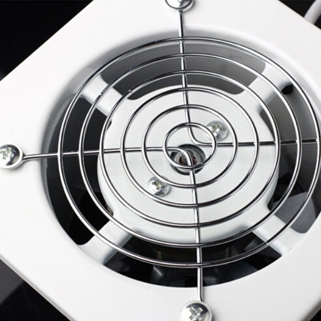 100mm 4'' Inline Duct Fan Quite Inline Duct Booster Exhaust Air Cooled Blower Ventilation Wall And Ceiling Mount