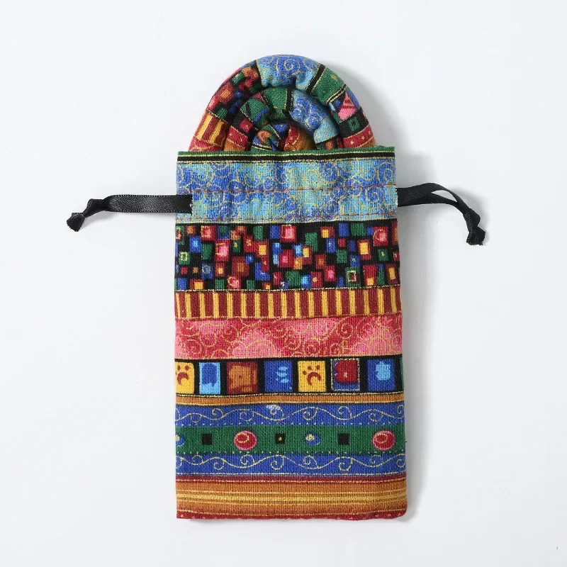 Bandas para el cabello flexibles coloridas, cuerdas para el cabello de estilo étnico, lazos, diadema de cola de caballo, rastas, horquilla larga para cola de caballo, accesorios para el cabello: Multicolor