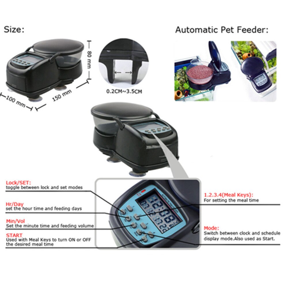 PFF01A Instruction Manual Automatic Pond Feeder for Fish