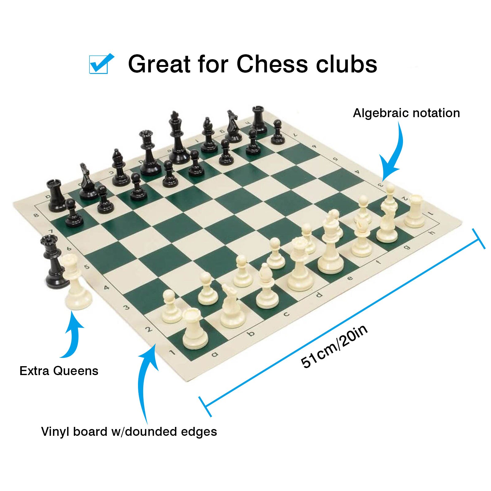 Puzzle Chess Set PVC Leather Tournament Portable Travel Chess Vinyl Chessboard Board Games For Beginner Children Toy