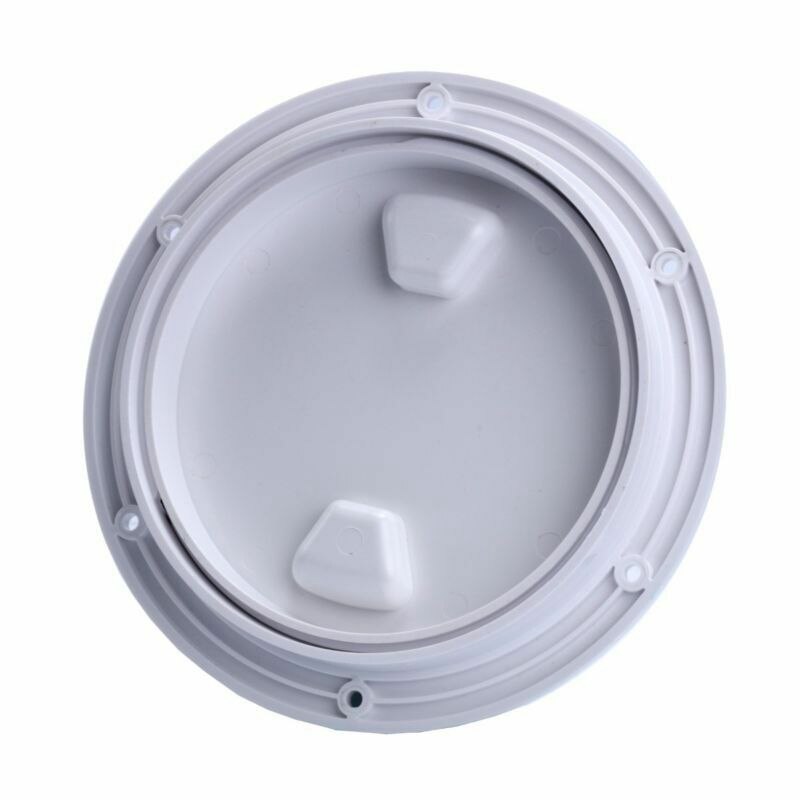 6 inch Round Hatch Cover Deck Plate Non Slip Inspection for Marine Boat Kayak Canoe