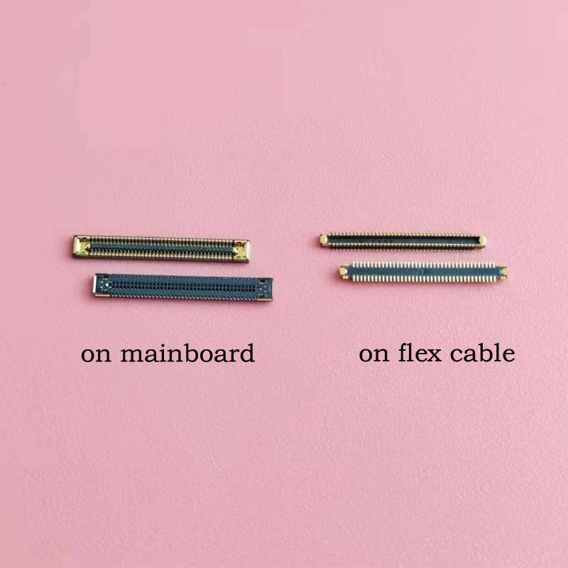 2pcs/lot LCD Display Screen Flex FPC Connector For Samsung Galaxy A12 A125 A125F A125F/DS 78 pin