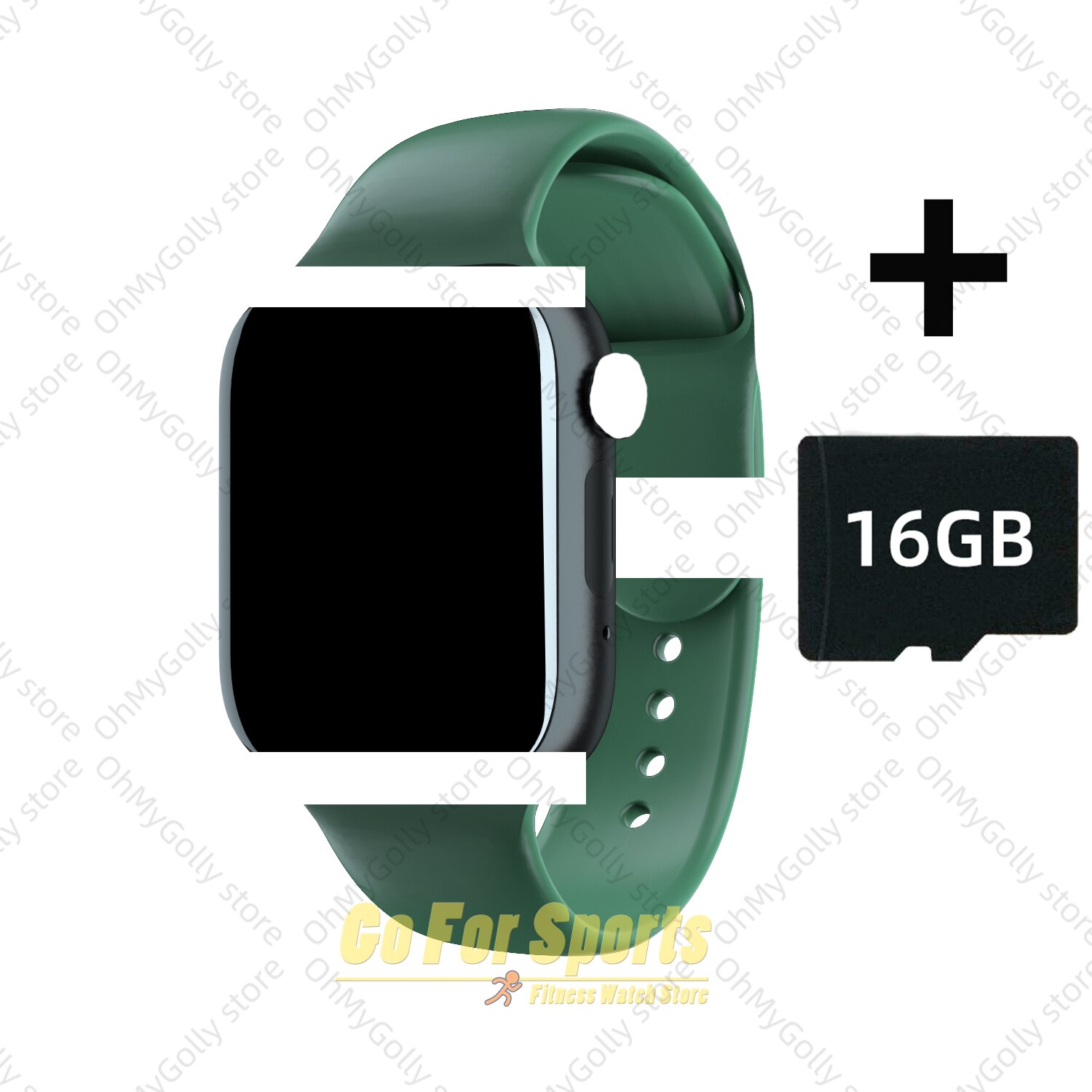 Smart Uhr Bluetooth Sport Fitness Band Herz Rate Blutdruck Prüfung Männer Musik Uhr Frauen Smartwatch Z13 pk X6 z6S: green add 16gbTF