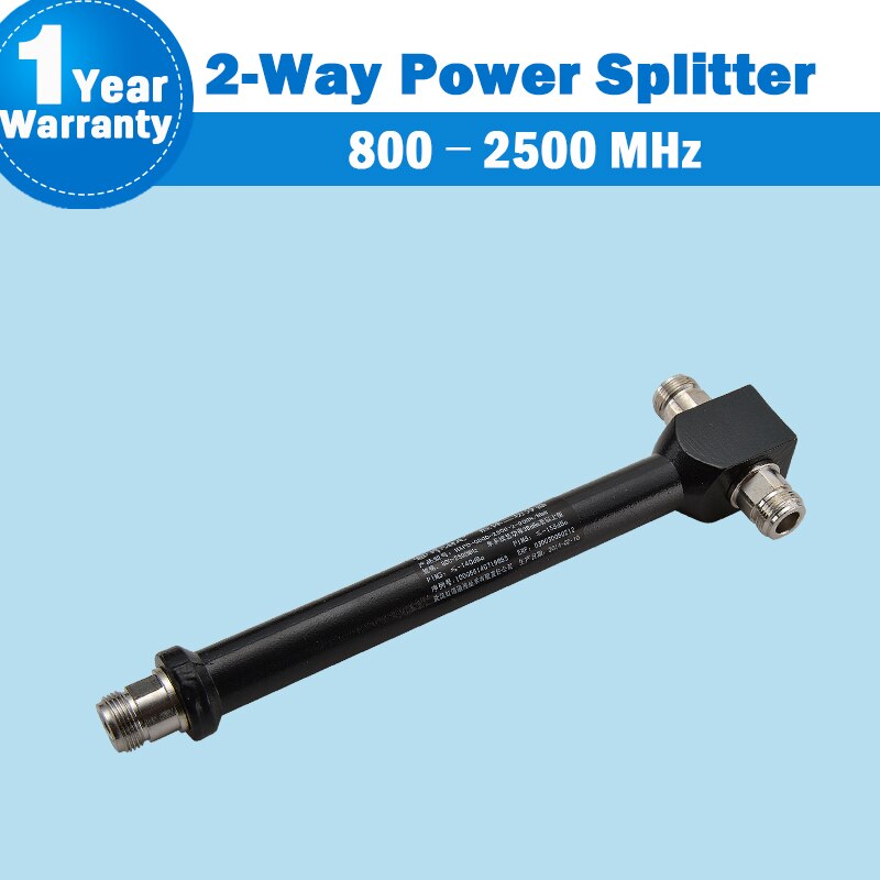 2-Way Power Splitter 800-2700Mhz Voor 2G 3G 4G Signaal Booster Versterker Met N Vrouwelijke Connector Holte Power Divider Antenne